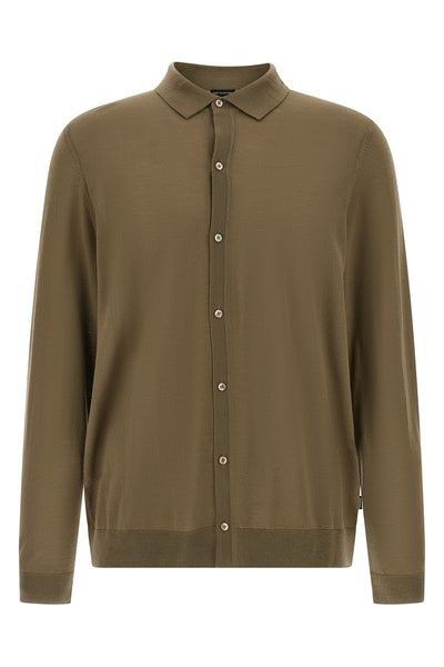 helbert polo shirt in light virgin wool