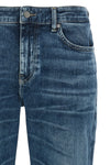 c-delaware 5-pocket stretch cotton denim jeans