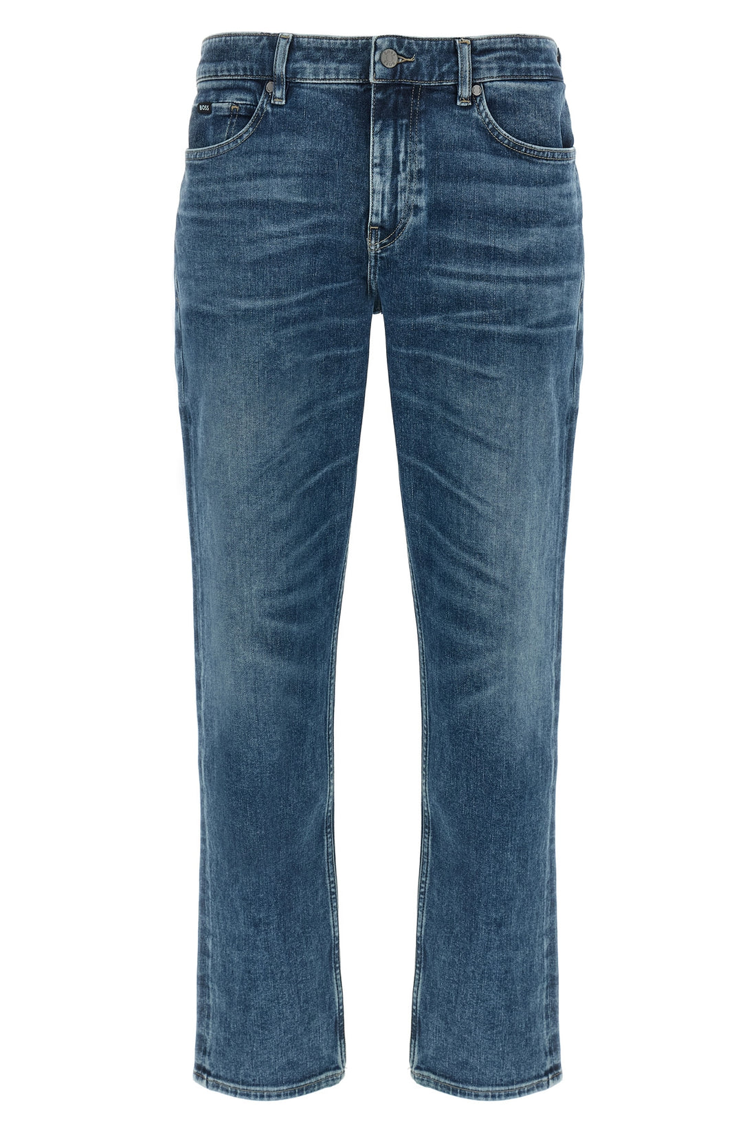 HUGO BOSS 32W-32L c-delaware 5-pocket stretch cotton denim jeans