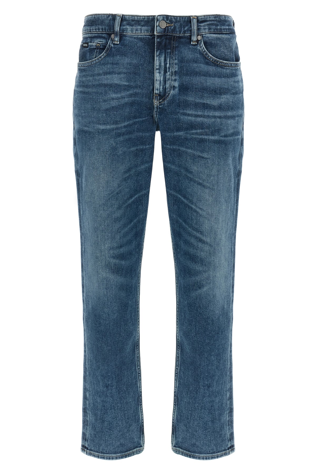 c-delaware 5-pocket stretch cotton denim jeans