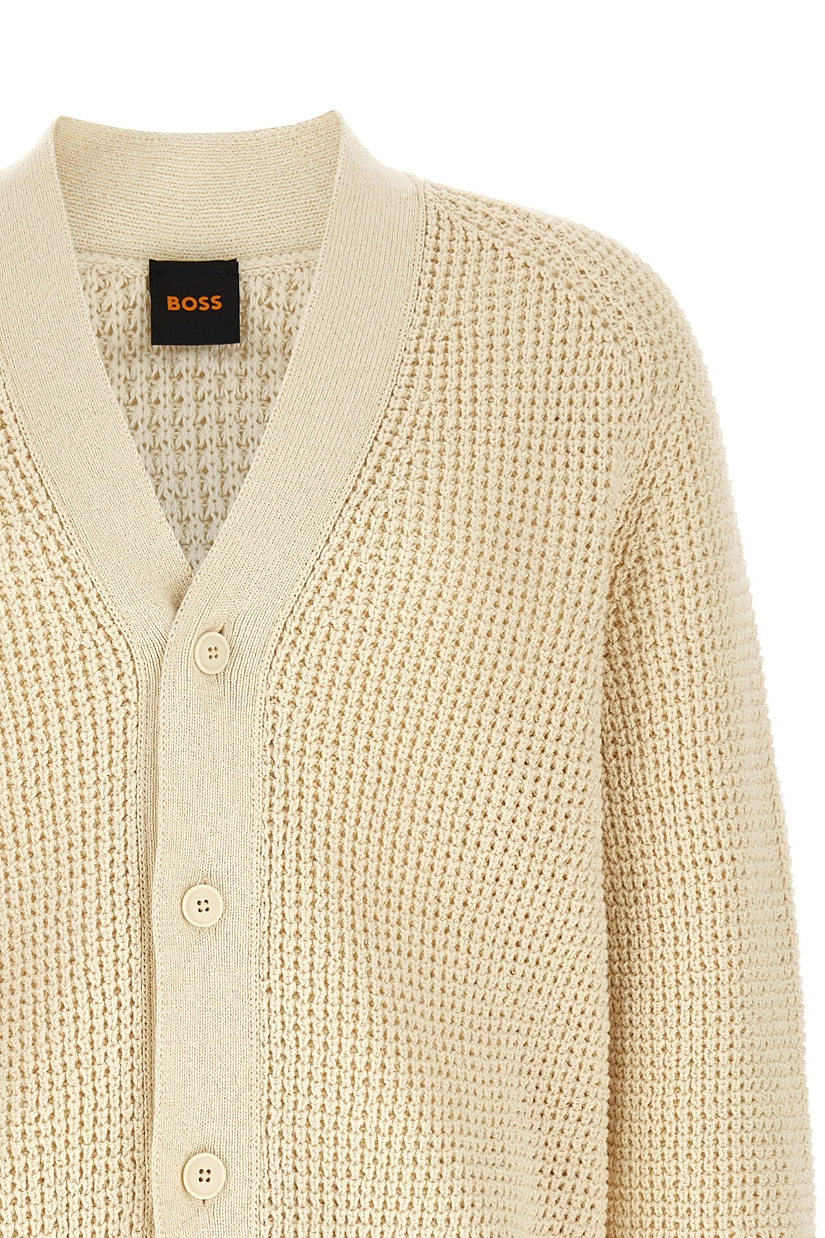 the boss v-neck cardigan