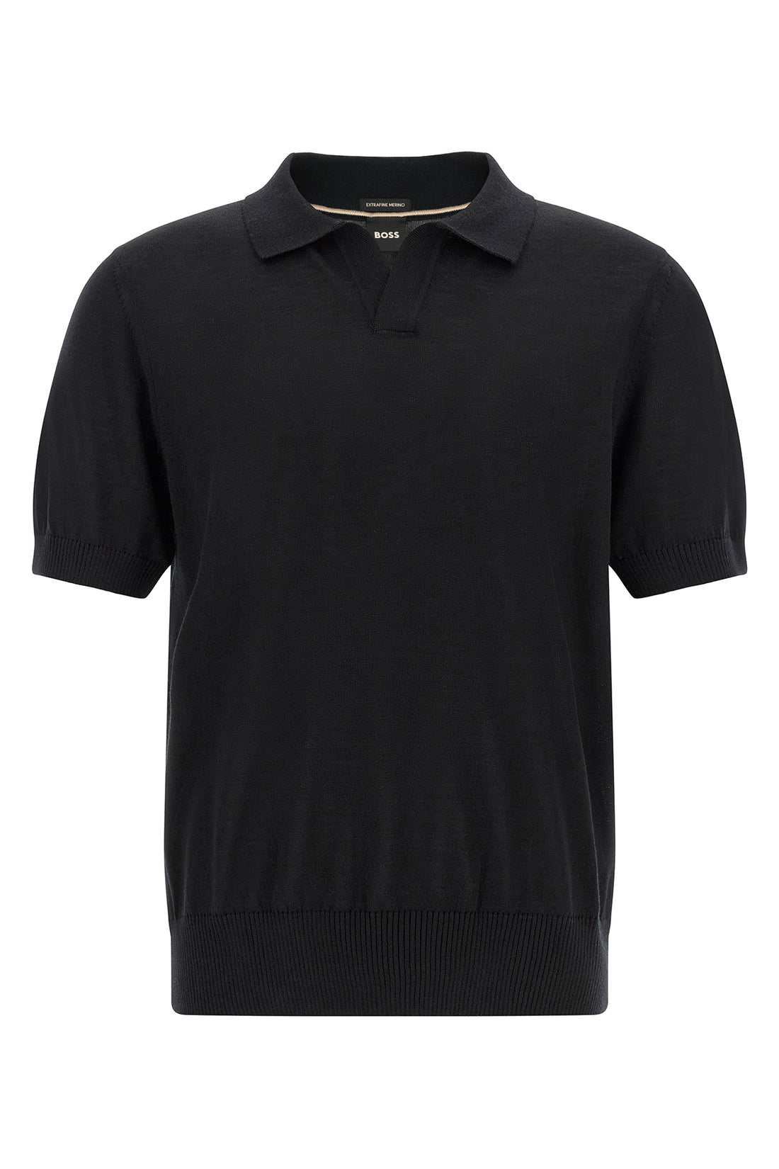 HUGO BOSS L the boss h-lantoni knitted polo shirt