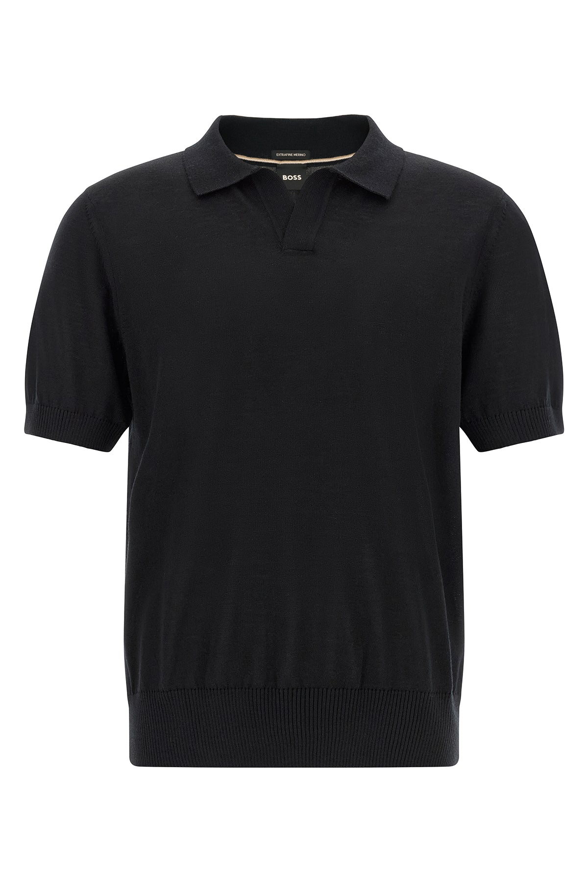 the boss h-lantoni knitted polo shirt
