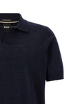 the short sleeve knit polo shirt hugo boss h-lantoni