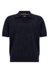 the short sleeve knit polo shirt hugo boss h-lantoni