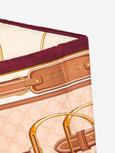 GUCCI OS printed silk twill carré