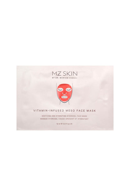 hydrating and soothing hydrogel face mask 5 pieces of 12 ml