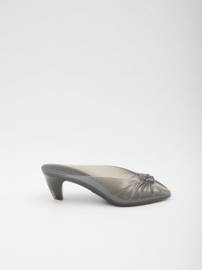 CHLOE 36 chloé jelly mules