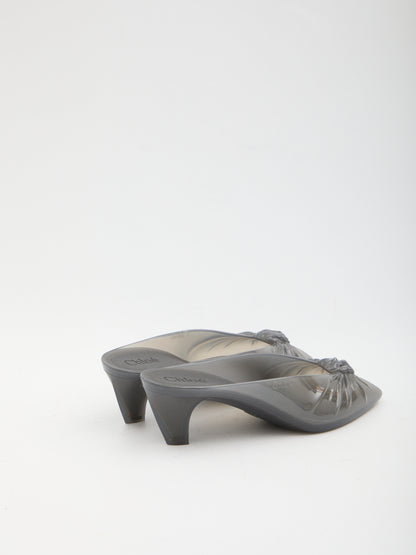 CHLOE 36 chloé jelly mules