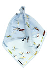 the longchamp en attendant la vague scarf stands out for its square shape and pu