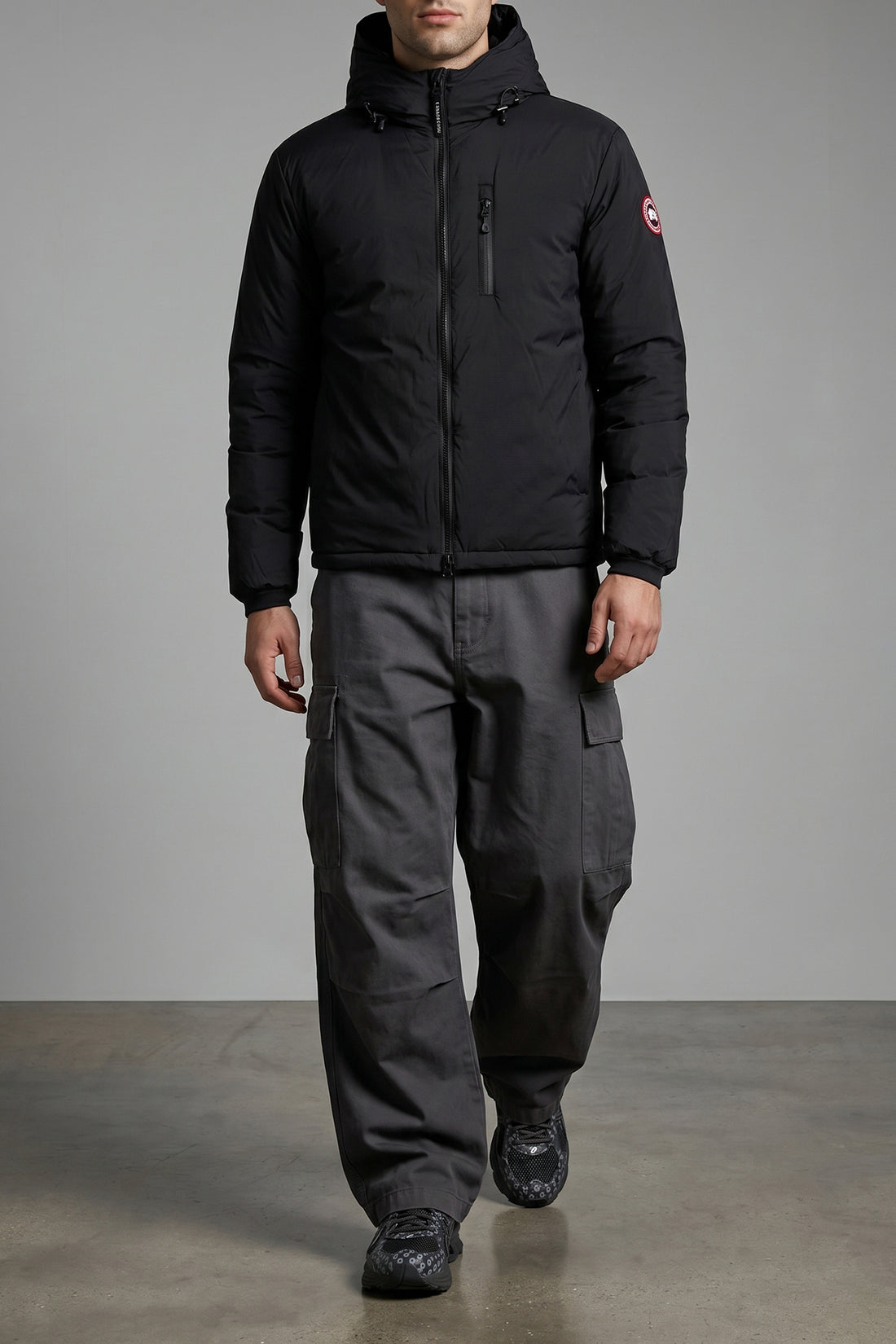 CANADA GOOSE M lodge windproof ripstop nylon jacket