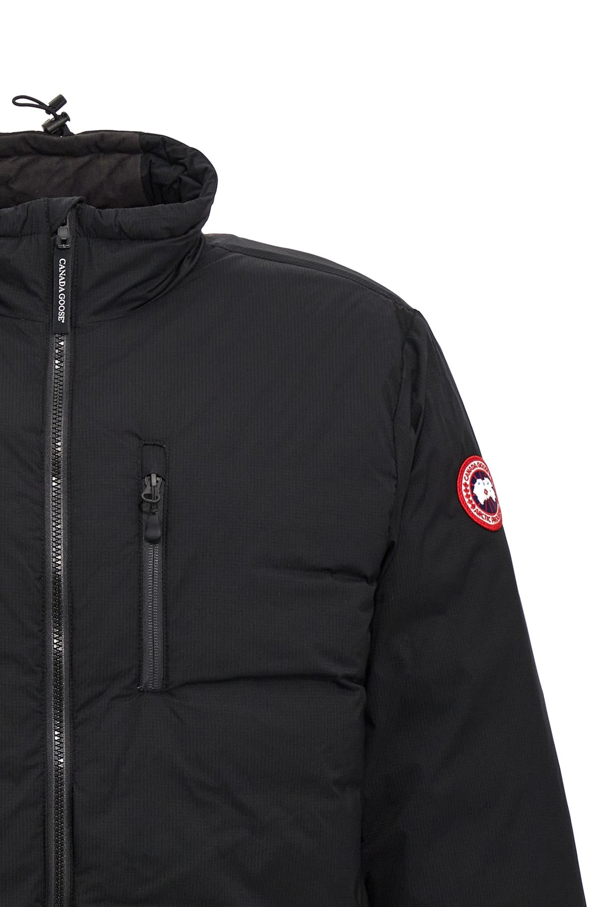 lodge windproof ripstop nylon down jacket