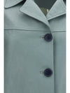long lambskin leather jacket