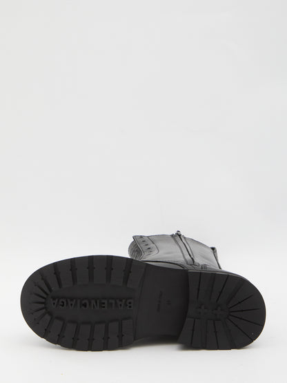 BALENCIAGA 36 truck lace-up boots 