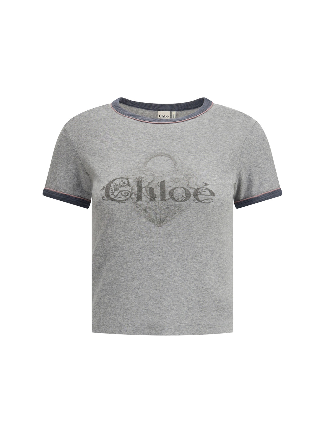 CHLOÉ M baby fit logo t-shirt