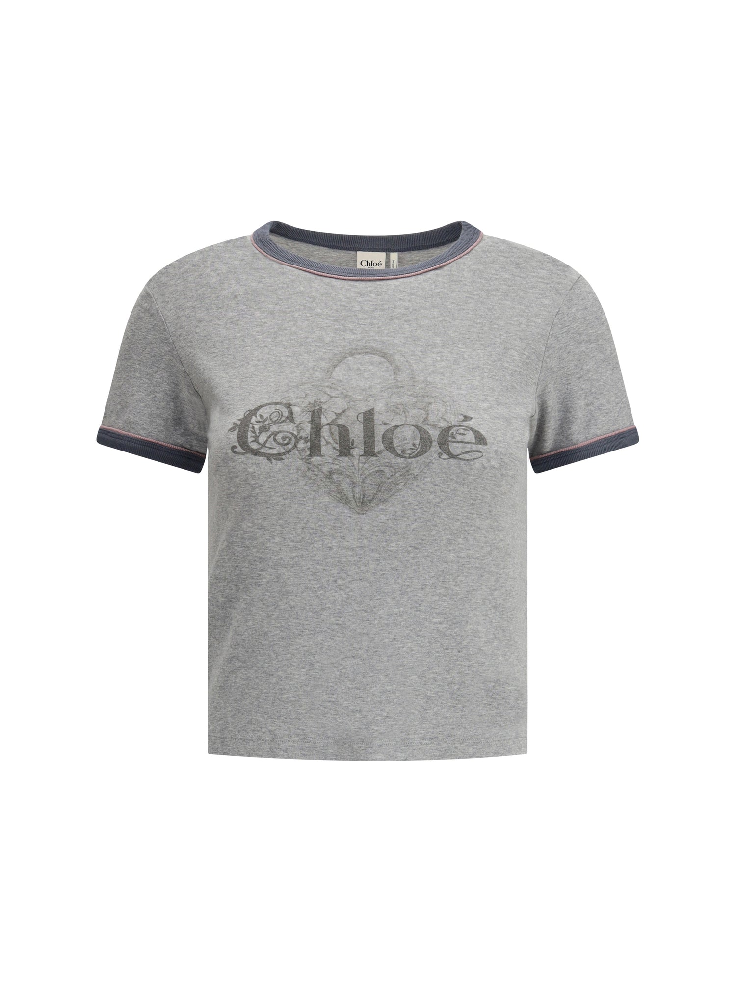 CHLOÉ M baby fit logo t-shirt