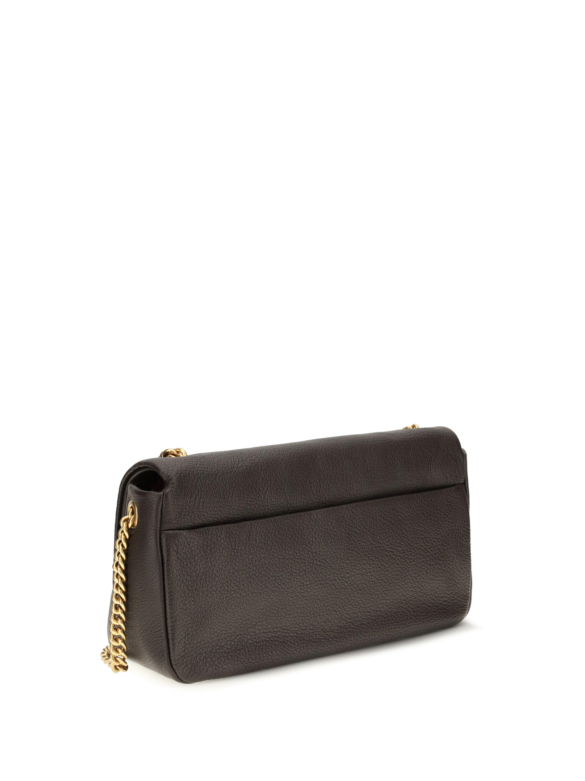 love birds click soft horizontal leather shoulder bag