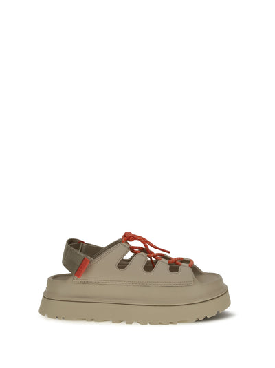 golden glow toggle sandals