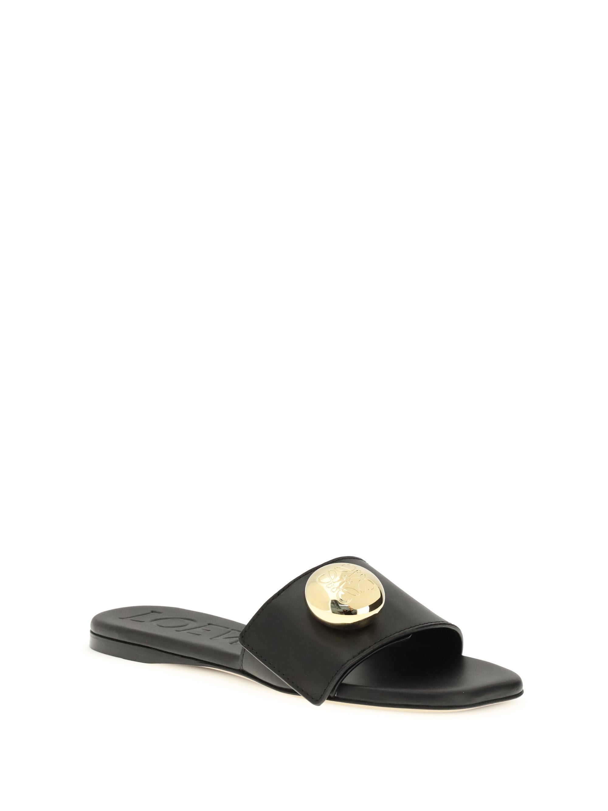 LOEWE 36 pebble slide sandals