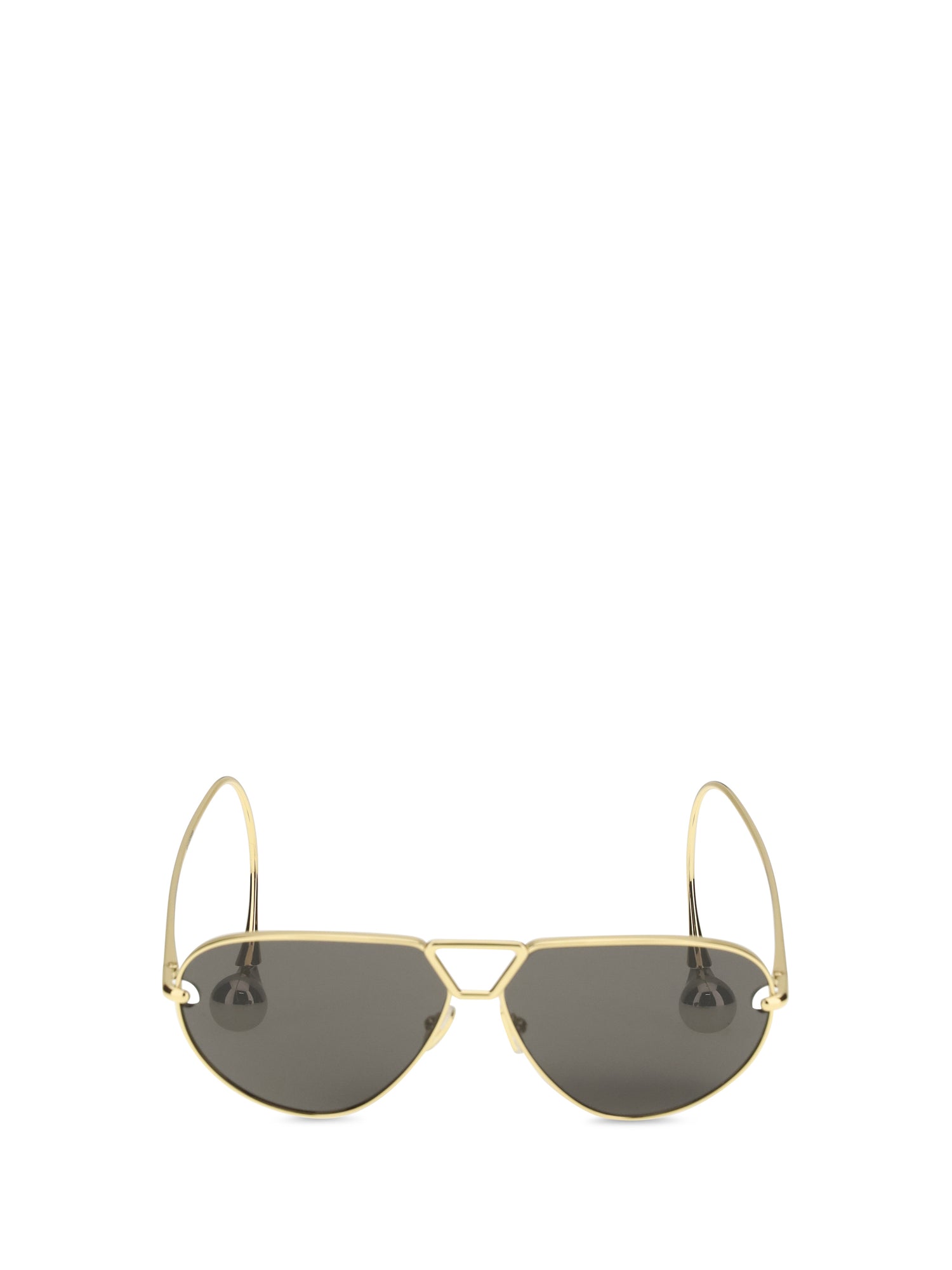 BOTTEGA VENETA OS drop aviator sunglasses