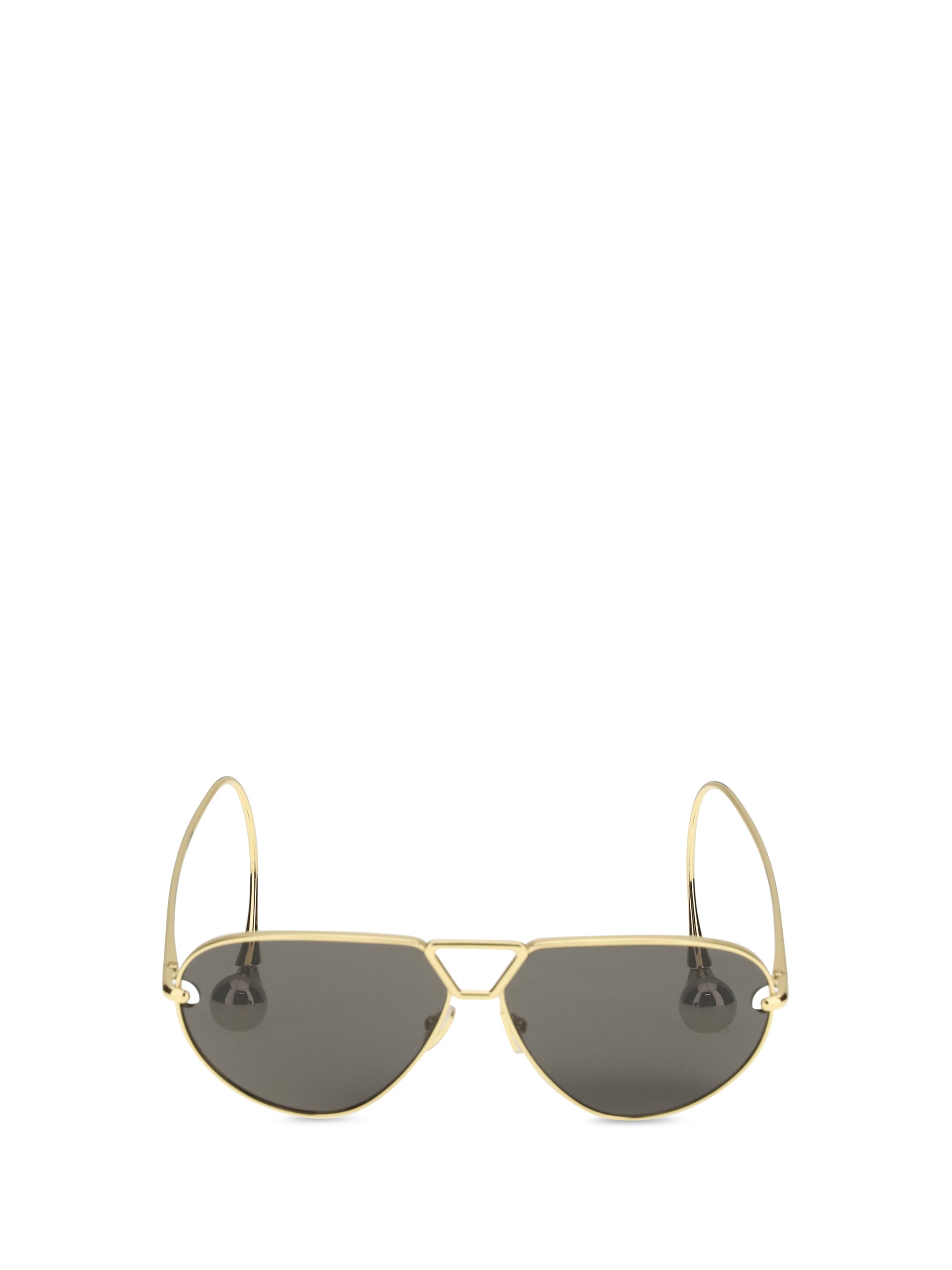 BOTTEGA VENETA OS drop aviator sunglasses