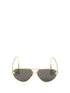 BOTTEGA VENETA OS drop aviator sunglasses