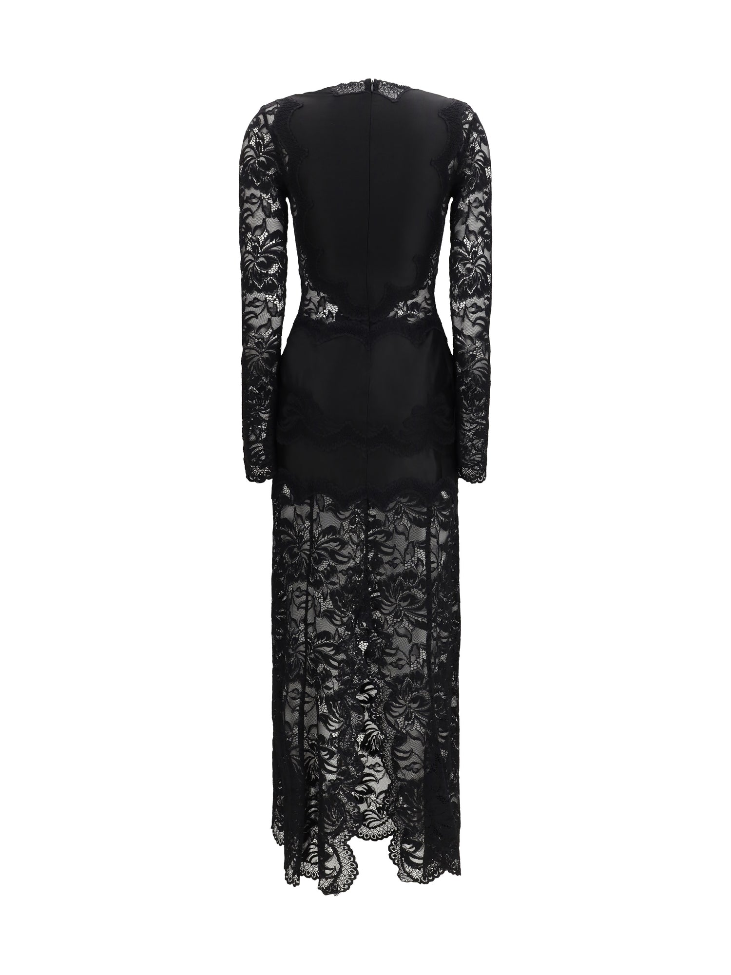 RABANNE 36 long lace dress