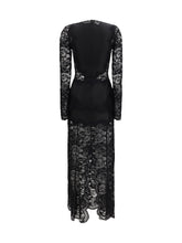 RABANNE 36 long lace dress