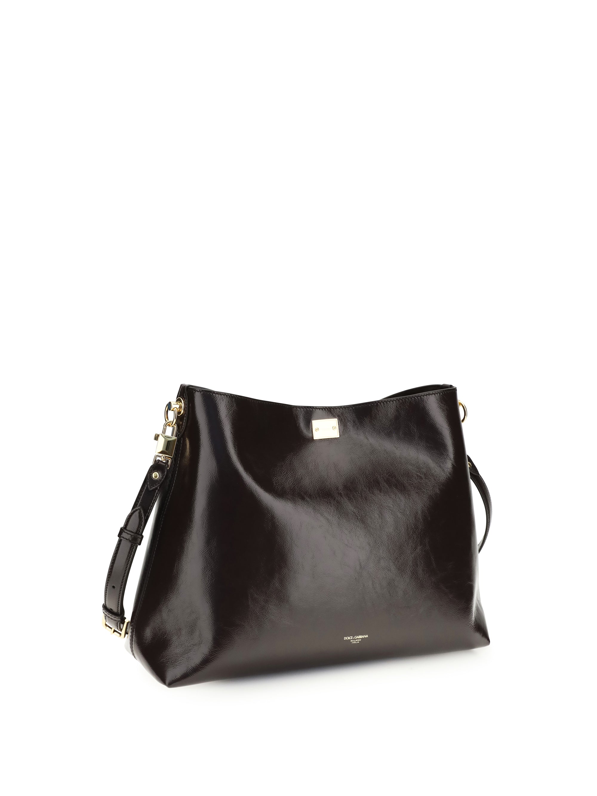 large vittoria leather shoulder bag