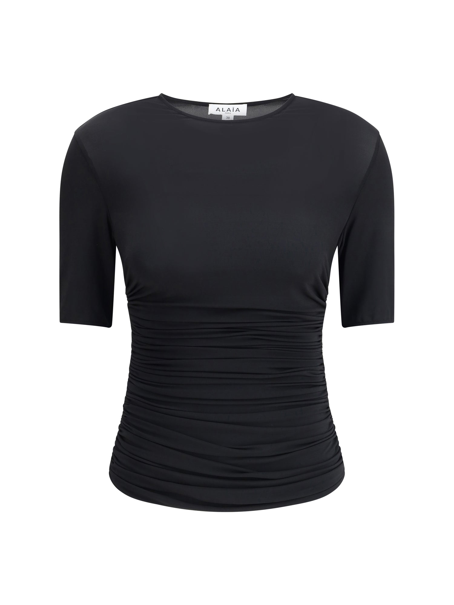 ALAIA 38 pleated t-shirt