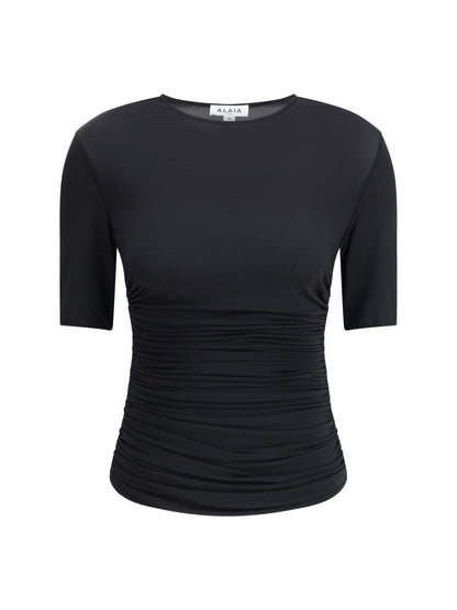 ALAIA 38 pleated t-shirt