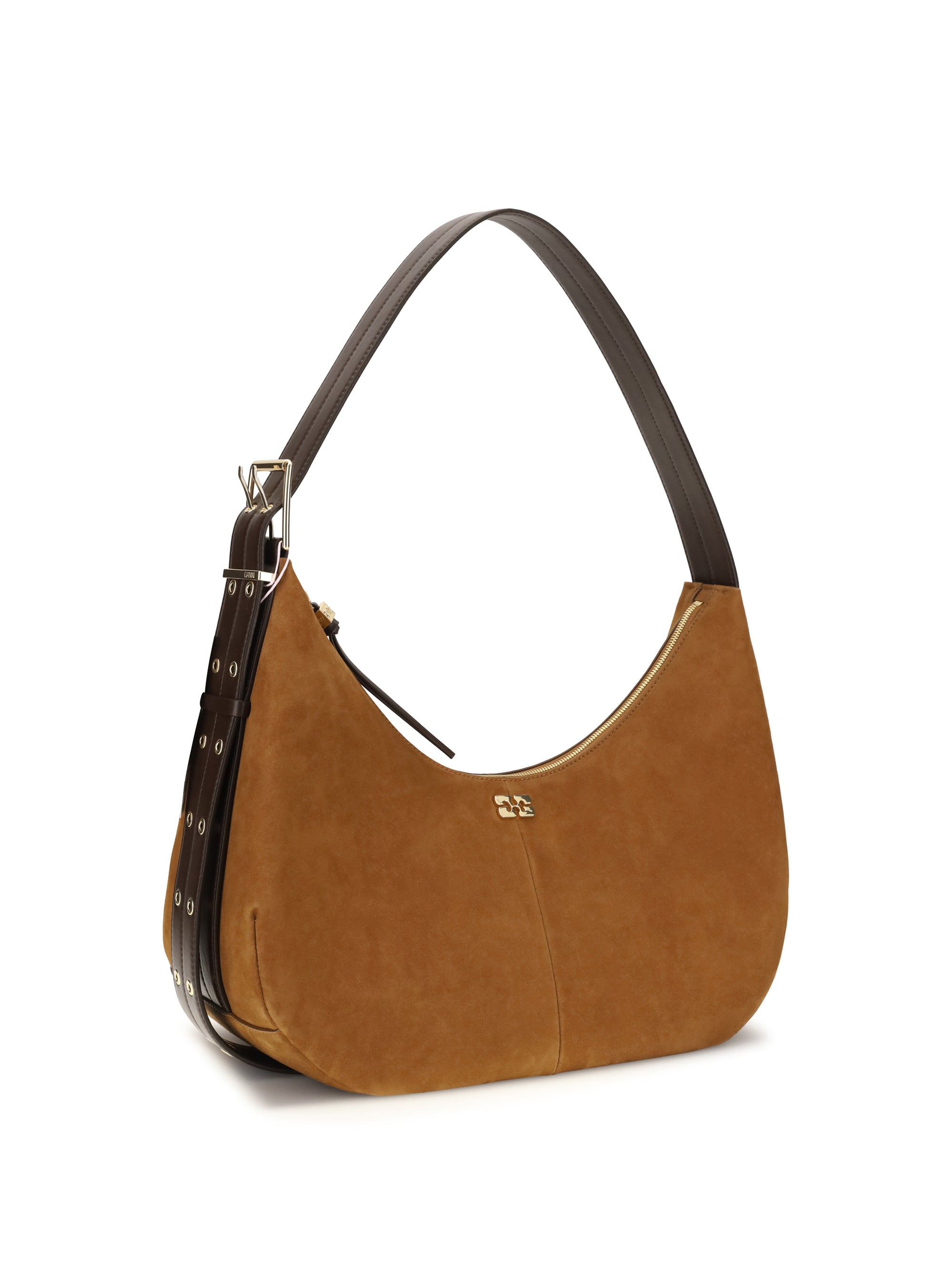 suede vegan shoulder bag
