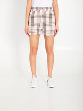 BURBERRY 10 cotton check shorts