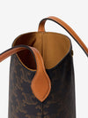 small bucket bag in miel triomphe canvas