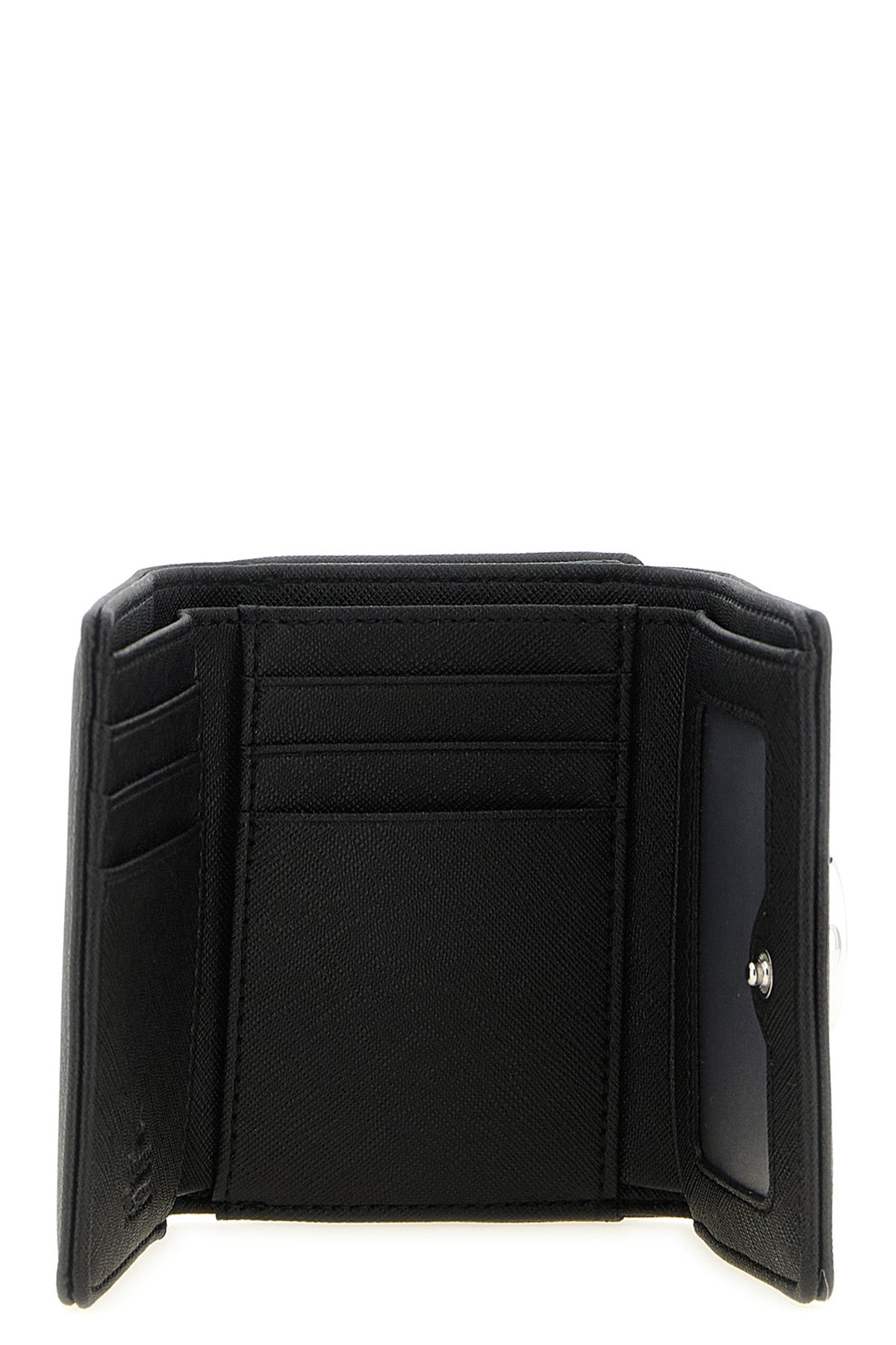 the vivienne westwood small frame tri-fold wallet stands out for its compact s