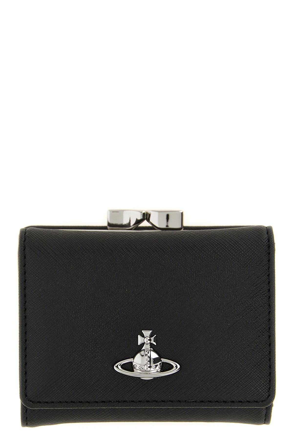 the vivienne westwood small frame tri-fold wallet stands out for its compact s