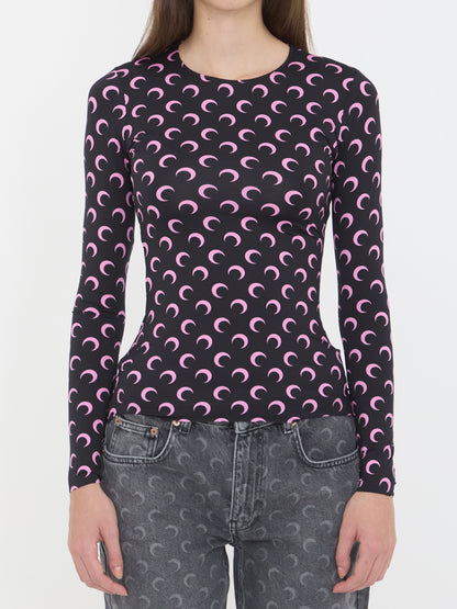 MARINE SERRE M moon jersey top 