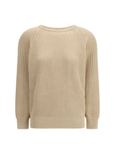 SAINT LAURENT S ribbed cotton pullover 