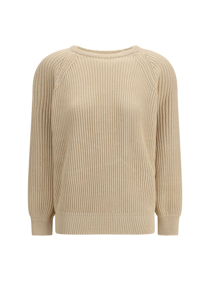 SAINT LAURENT S ribbed cotton pullover 