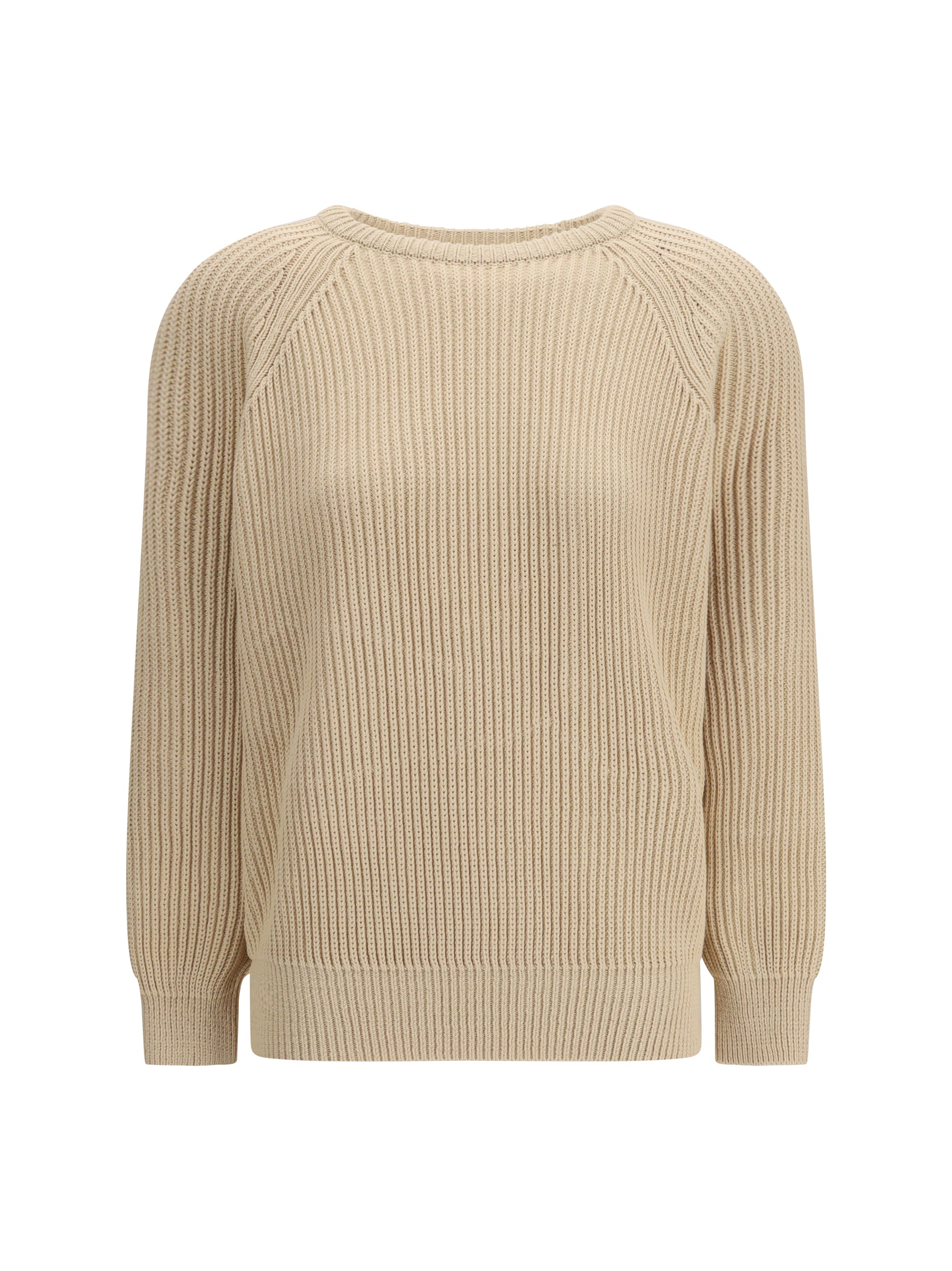 ribbed cotton pullover