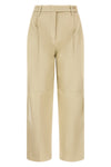 the pearl co trousers sets new standards of tailoring through a structured sil