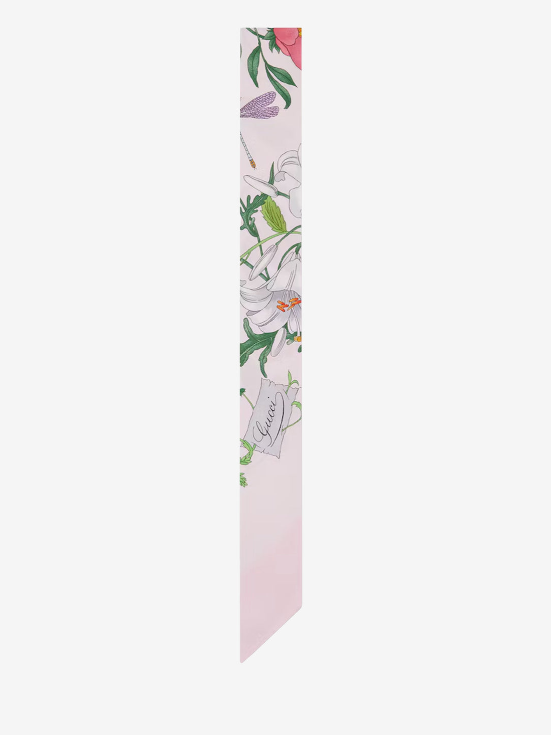 GUCCI OS printed silk twill ribbon