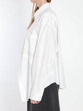 BALENCIAGA 38 poplin shirt