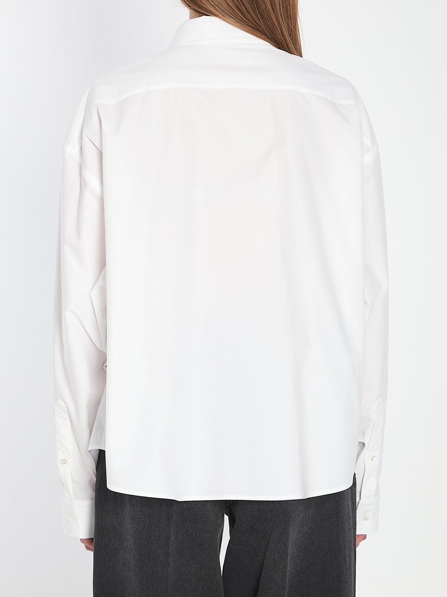 BALENCIAGA 38 poplin shirt