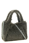 the stella mccartney tote bag redefines everyday volumes through a soft teddy-ef