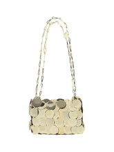 RABANNE OS sparkle nano shoulder bag