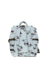 re-tech nylon backpack with floral pattern
