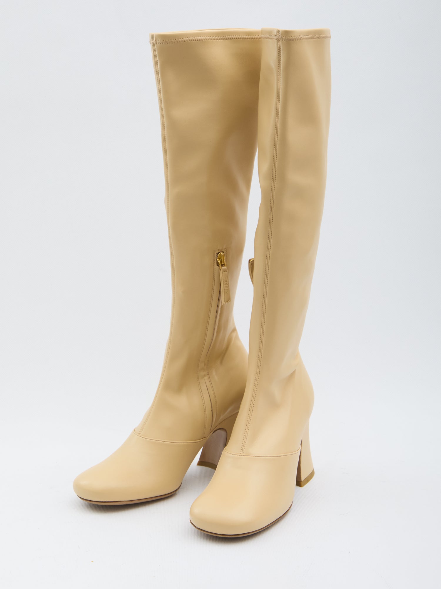 CHLOE 36 janis heeled boots 