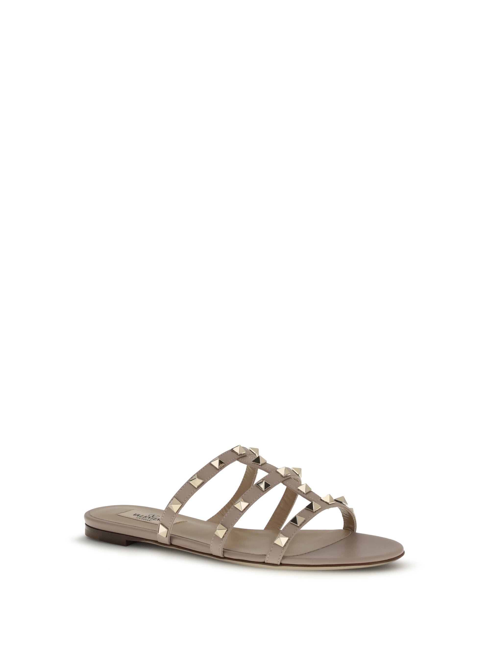 VALENTINO GARAVANI 36 rockstud slider sandal