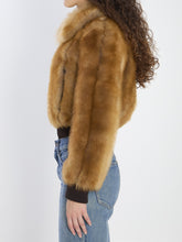 SAINT LAURENT 38 bomber jacket in shearling